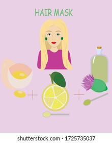 It is a perfect mask to long hair! Try!