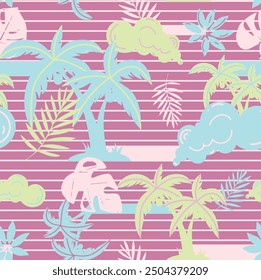 the perfect print for a summer ladies textile pattern or a ladies room wallpaper ... you can change the size as you wish without loosing the quality, also you can change the colors to match your needs