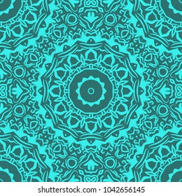 Perfect for printing on fabric or paper. Vintage decorative elements. Vector mandala. It is vector illustration.