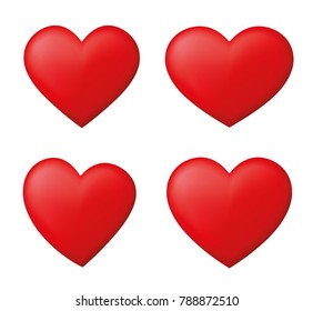Corazón rojo perfecto