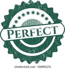 Perfect rubber grunge texture stamp