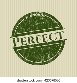 Perfekte Gummistempel