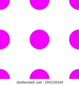 Perfect seamless pink circles pattern. pink Polka dot Pattern. Background for dress