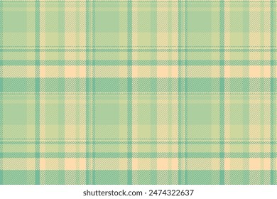 Perfect seamless tartan textile, native texture pattern vector. Tradition fabric check background plaid in light and navajo white colors.