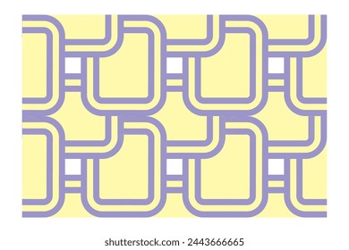 The perfect square pattern consists of four sides arranged in such a way that each interior angle is 90 degrees (right angle), and the opposite sides are parallel and equal in length.