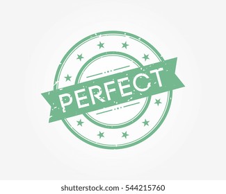 perfect. stamp rubber