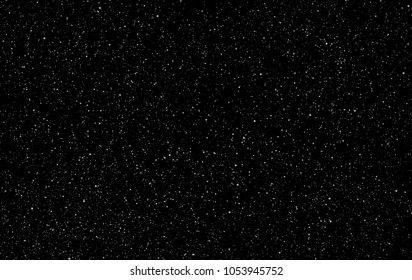 Perfect starry night sky background - outer space vector background