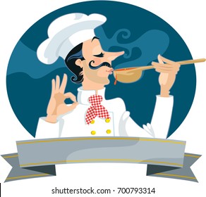 Perfect taste! The chef is pleased. In label form