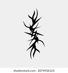 perfect tattoo vector illustration for the back or arms of men and women