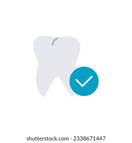 Perfect teeth colored icon. illustration graphic of Perfect teeth .