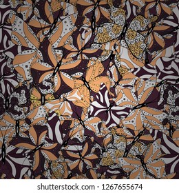 Perfect for textile, wallpapers, web page backgrounds, surface textures. Seamless background of colorful butterflies on black, white and beige colors. Vector illustration.