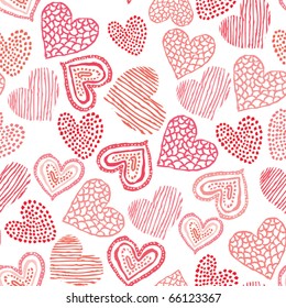 perfect valentine seamless pattern