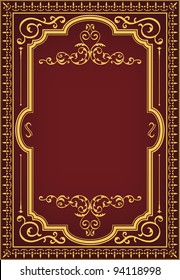 Perfect vintage page for the real design