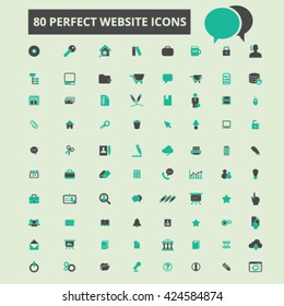 iconos de sitio web perfectos
