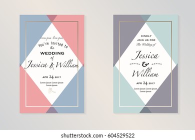 Perfect wedding templates invitation.