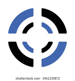 perfection, target icon design vector
