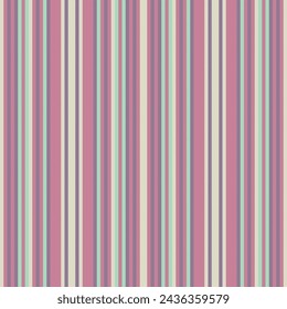 Perfection texture fabric vector, silky seamless stripe lines. Comfort vertical background textile pattern in light and pink colors.