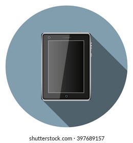Perfectly detailed modern smart phone isolation vector
