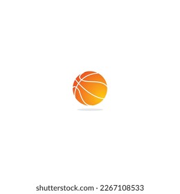 perfectly round orange ball shape