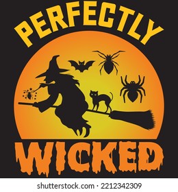 perfectly wicked t shirt design