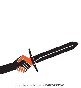 perfidious deception, handshake turn into a aggressive assault.