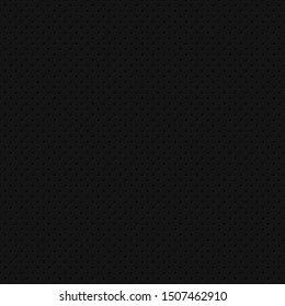 Perforated black leather, seamless texture.