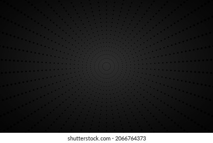 Perforated black metallic background. Abstract stainless steel background vector illustration