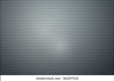 Perforated metal mesh strap