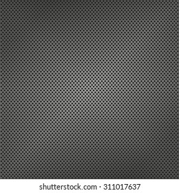 Perforated metal surface - technology background