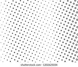 Perforated panel. Abstract futuristic background with halftone effect. scalable vector graphics. Black and white