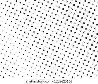 Perforated panel. Abstract futuristic background with halftone effect. scalable vector graphics. Black and white