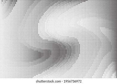 Vorgestelltes Panel. Abstrakter einfarbiger Hintergrund. Halftone Muster. Vektorgrafik.