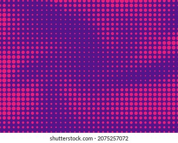 Perforated pattern. Halftone background. Dotted template. Vector illustration
