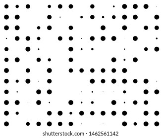 Perforated surface with dots, circles of different sizes. Vector illustration
Выделите текст, чтобы посмотреть примеры
