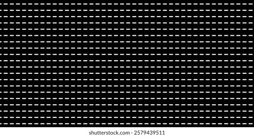 Perforated texture background material on pegboard with oval perforated seamless pattern board vector illustration. Wall structure for work bench tools.