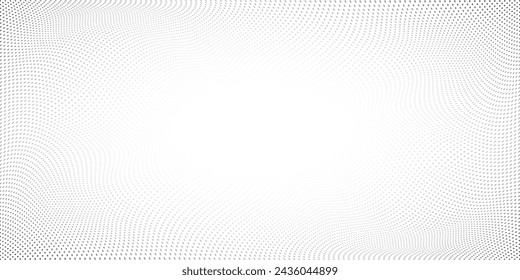 Perforation distorted dotted background. Background with transparency effect. 
Abstract background consisting of small dots. Abstract disappearing background. 