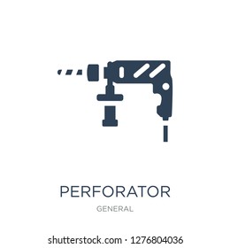 perforator icon vector on white background, perforator trendy filled icons from General collection, perforator vector illustration