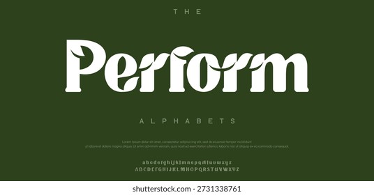 Executar Alfabeto de Fonte Sans Serif em Maiúsculas Modernas