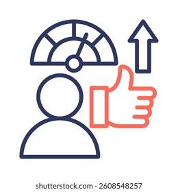Performance Appraisal Icon Element for Design