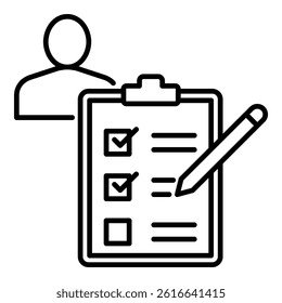 Performance Appraisal Icon Element for Design