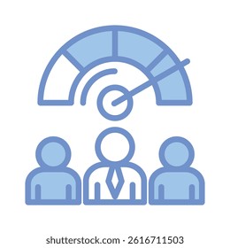 Performance Appraisal Icon Element For Design