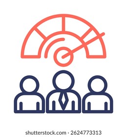 Elemento De Icono De Evaluación De Rendimiento Para Diseño