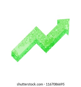 performance arrow graphic vector illustration icon