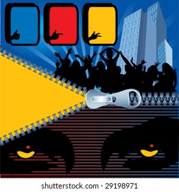 performance, banner, background vector 2