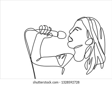 Performance. Continuous line