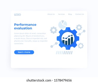 performance evaluation, productive capacity website template