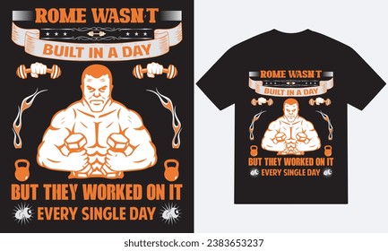 Performance Gym T-Shirt for Fitness Enthusiasts, High-Quality Gym Fitness T-Shirt Design 
