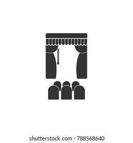performance icon. Amusement park element icon. Premium quality graphic design. Signs, outline symbols collection icon for websites, web design, mobile app, info graphics on white background