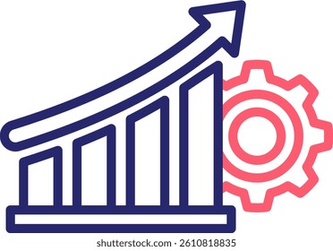 Performance Icon Color Vector Illustration
