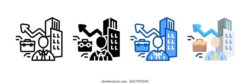 Conjunto de conjuntos de ícones de desempenho. Coleção de ícones de estilo múltiplo perfeita para sites, aplicativos e apresentações. Coleção de ícones de vetor simples